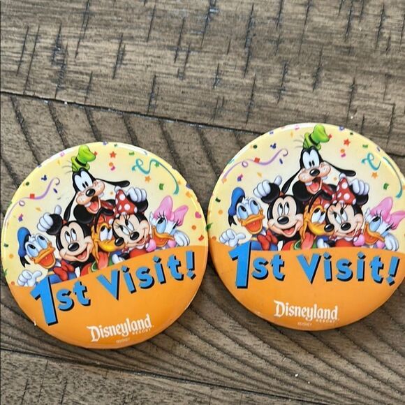 Disney Other - Disneyland 1st Visit Buttons